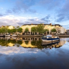 Bateau sur les bords de l'Erdre