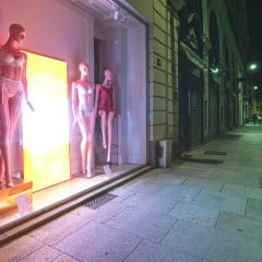 dans la vitrine