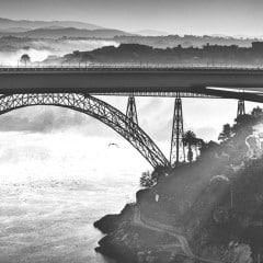Porto dans la brume