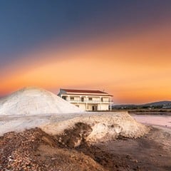 une montagne de sel